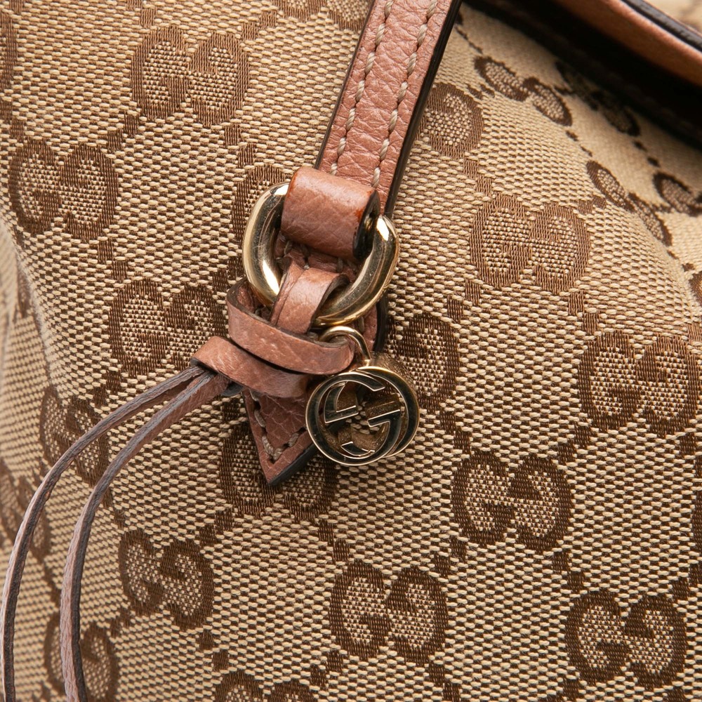 Pre-Loved Gucci Medium GG Canvas Bree Satchel - Picture 8 of 10